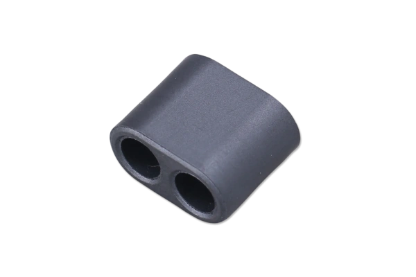 Twin-hole magnetic bead